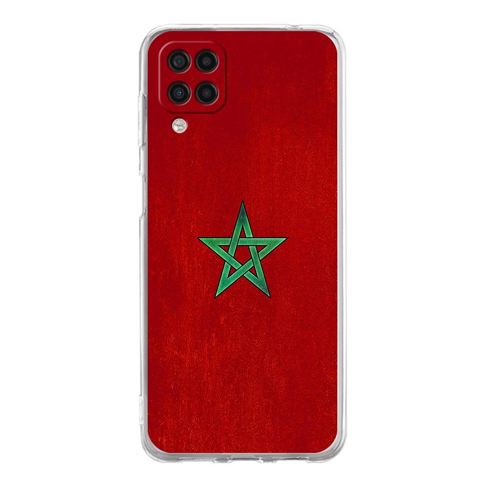 Moroccan flag Maroc Morocco Phone Case For Samsung A13 A33 A35 A55 A73 A53 A23 A51 A71 A21S A31 A41 A05s A03S A15 A25 5G Cover