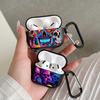 Чехол для Airpods Pro3 3 Pro Pro2 1 4 2 Чехлы для наушников Покрытия Ярко окрашенные Скелеты