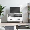 VidaXL TV Stand White 80x36x50 Cm Engineered Wood 828980