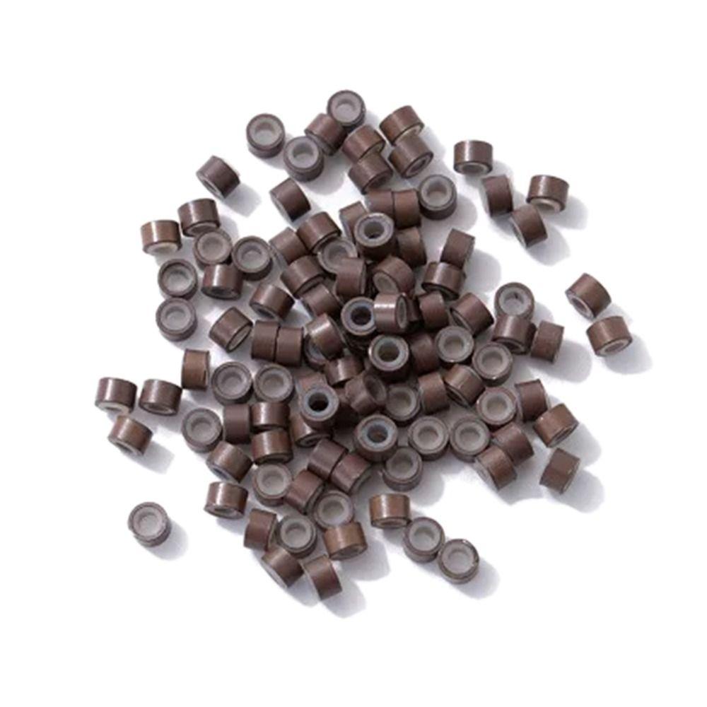 500pcs Silicone Nano Ring Micro Beads 5 Colors Micro Hair Extensions Rings  Dreadlock