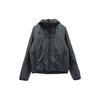 ACG Warm Hooded Cotton Jacket With Half-Zip And Color-Block Men Outerwear Charcoal-Black CD7651-060