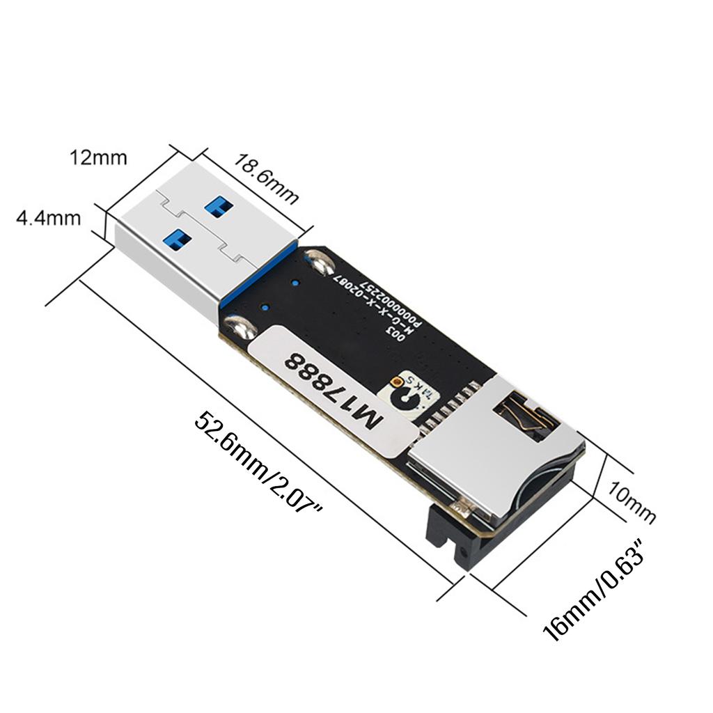 3D Printer Accessories Fast Printing Machine Memory Expansion Card MKS EMMC 32G MKS EMMC-ADAPTER V2 Card Reader