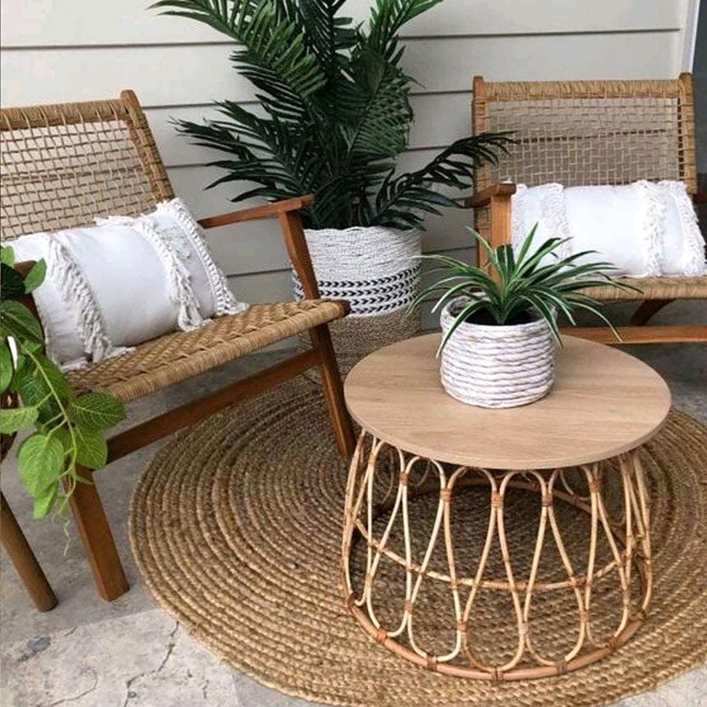 10mm Natural Hemp Rope Tug Of War Rope Household DIY Decorative Rope 10 M