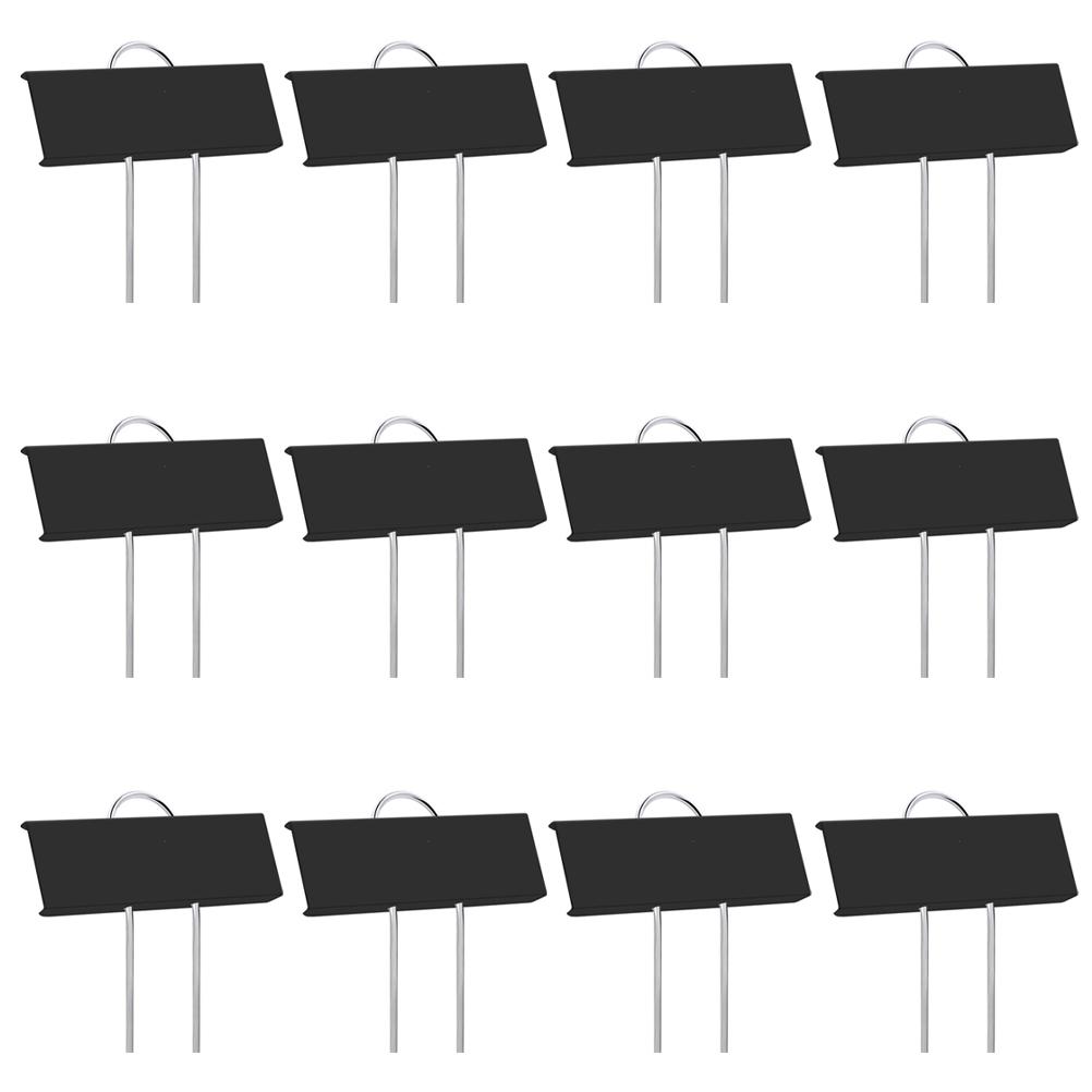 12 шт. Металлические бирки для растений Погодоустойчивые садовые маркеры Таблички Этикетки для овощей Трав цветов