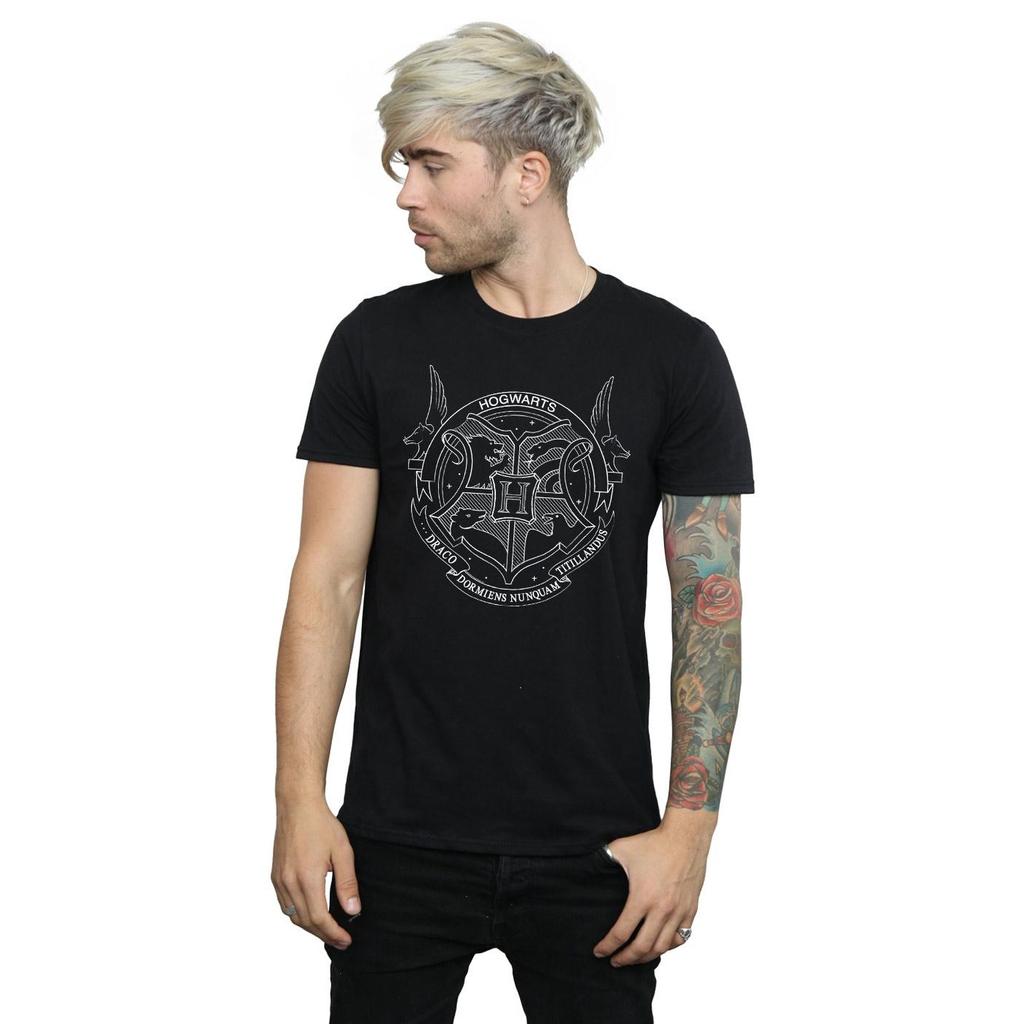 Harry Potter Mens Hogwarts Seal T-Shirt