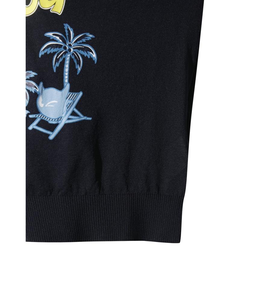 WAAC [Exclusive] Women Palm Tree Crewneck Sweater Wwwam26902Nyx