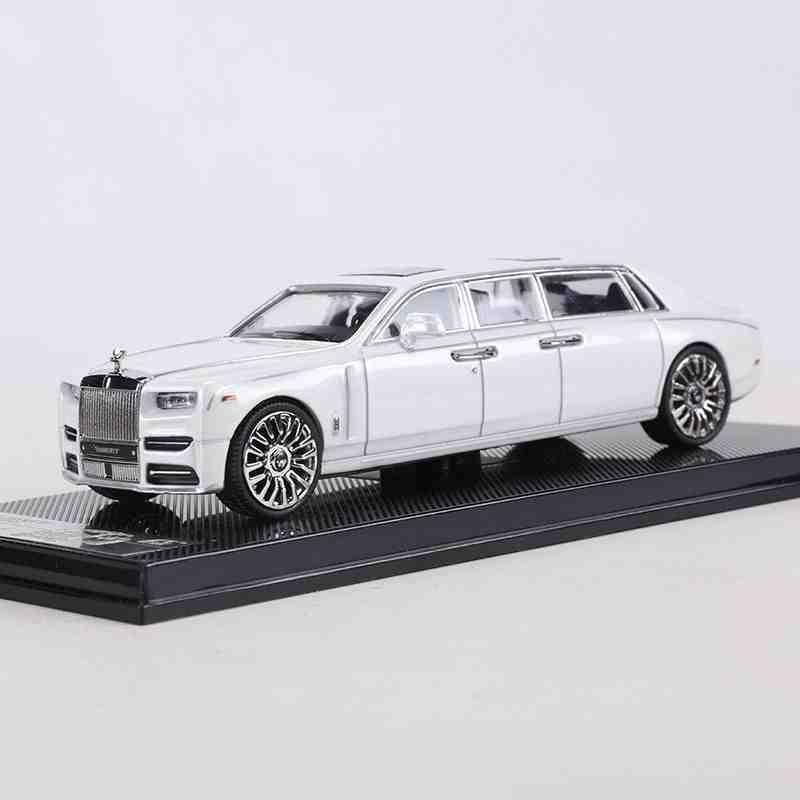 SCA 1/64 Rolls Royce Phantom VIII Металлическая гоночная машина Литьевые модели и игрушечные транспортные средства Модель автомобиля Миниатюрная модель автомобиля Для детей