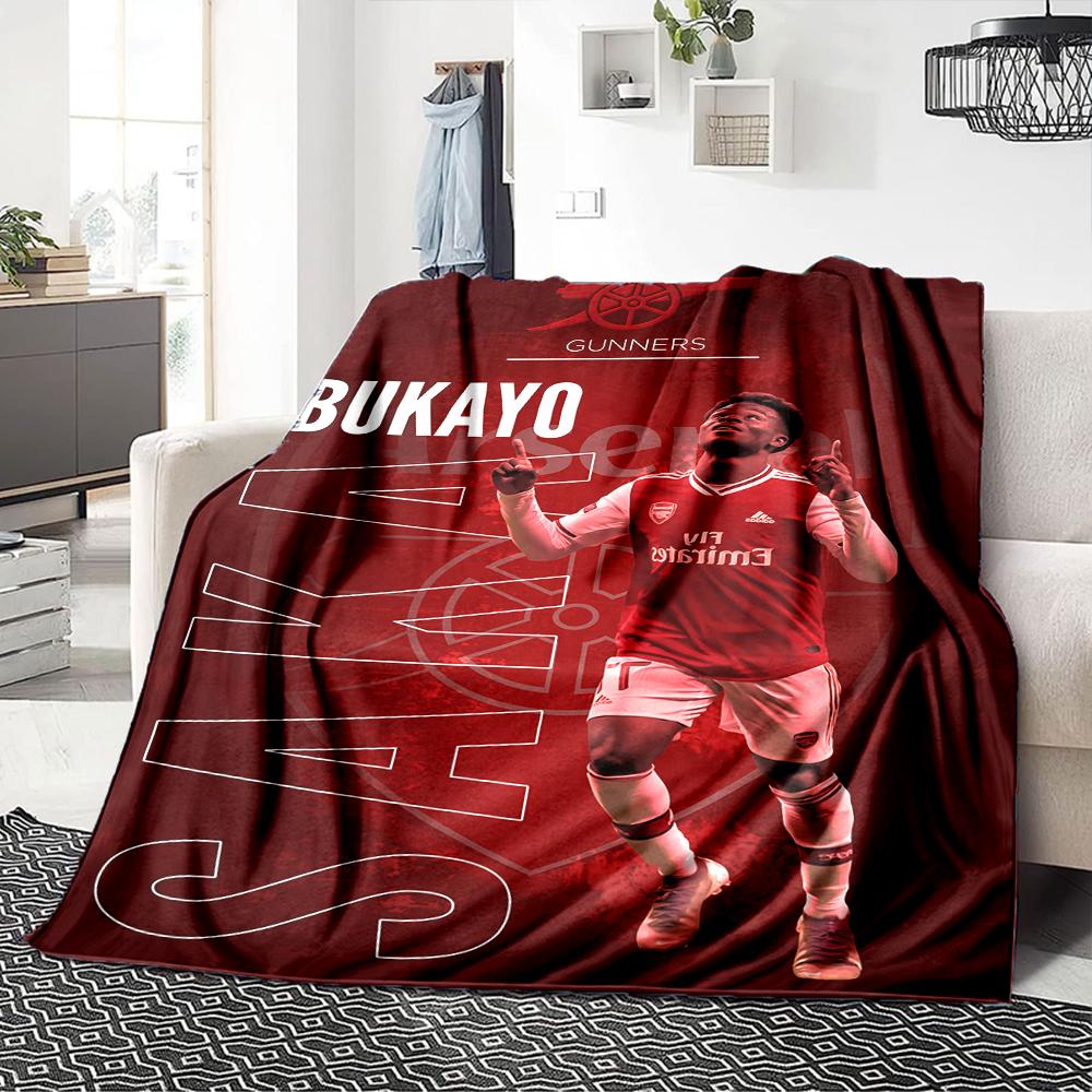 Arsenal Champions Celebration Blankets Flannel Printed Breathable Warm Throw Blanket for Home Office Bedspreads 0708a24