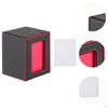 Card Deck Box Storage Leather Magnetic Closure, Display Case Album Baseball
