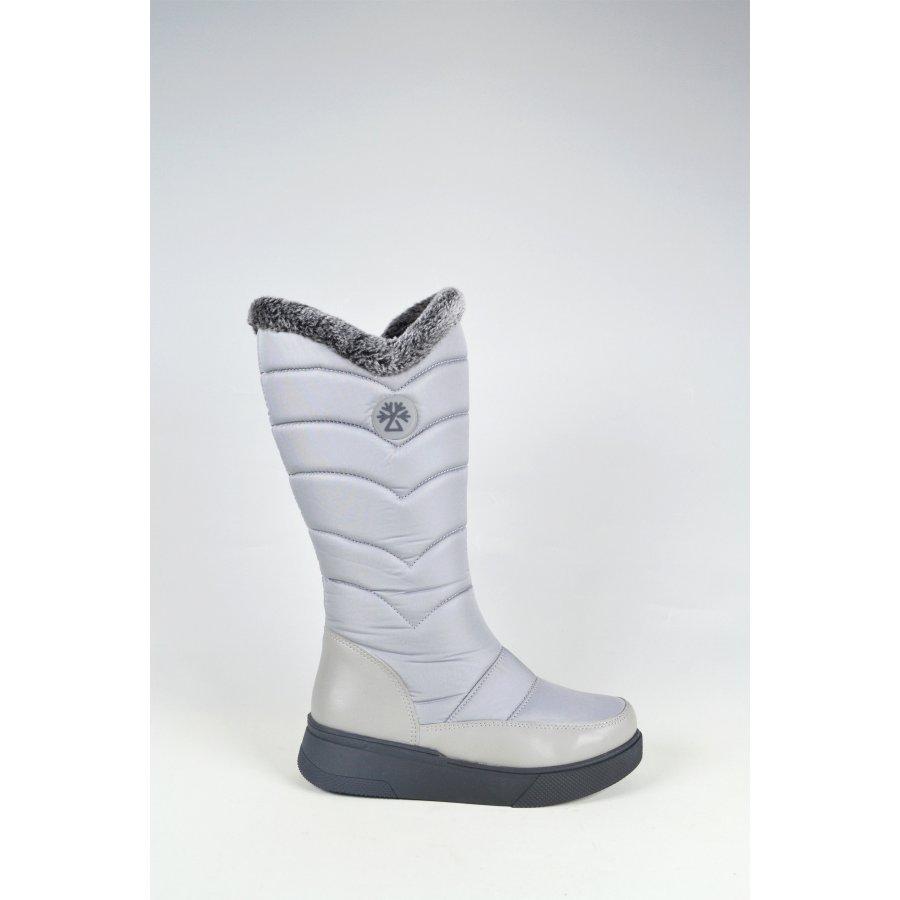 Женские высокие зимние ботинки на искусственном меху