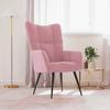 VidaXL Relaxation Chair Recliner Chair Relaxation Seat Lounge Chair Living Room Interior Pink 328077