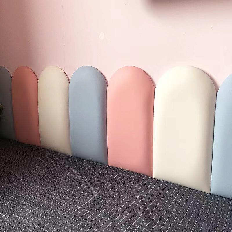 1 шт. 40/50/60 см Скандинавский стиль Изголовье Детский сад Спальня Наклейки на изголовье Комнатные Противоударные Настенные панели Украшение для дома