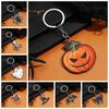 Bag Pendants Pumpkin Ghost Witch Hat Keychain Car Hanging Halloween Keychain Halloween Decor