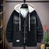 Teenagers Big Children's Jacket Spring and Autumn Denim Jacket Boy 13 Junior High School Students Trendy Handsome 15-year-old Men's Clothing