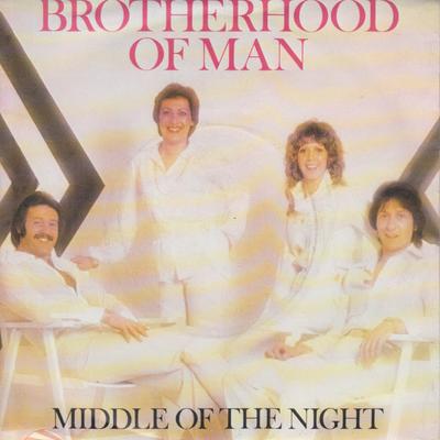 Пластинка 7 дюймов BROTHERHOOD OF MAN - Middle Of The Night 7N46117 Pye Records 1978 UK Поп Б/у