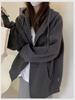 Coat Women Fashion Winter Korean Hooded Loose All Match Student Long Sleeve Velvet Hoodies