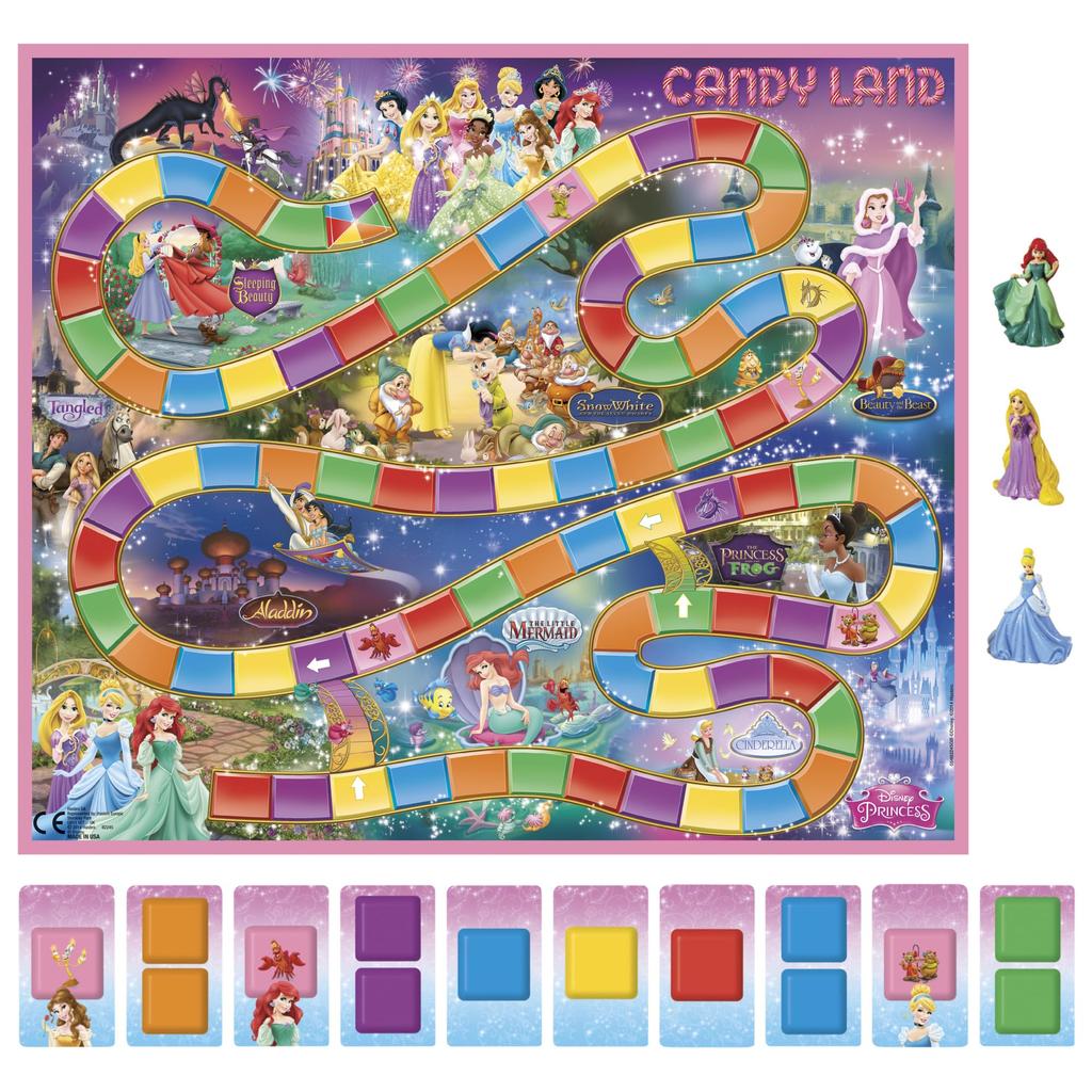 Hasbro Candy Land Disney Princess Edition Game Настольная игра