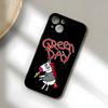 Band Green Day Phone Case For IPhone 17 Pro Max 15 Pro 16 14 Plus 12 13 Mini 11 Pro Shockproof Soft Cover