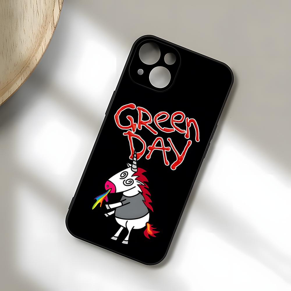 Band Green Day Phone Case For IPhone 17 Pro Max 15 Pro 16 14 Plus 12 13 Mini 11 Pro Shockproof Soft Cover