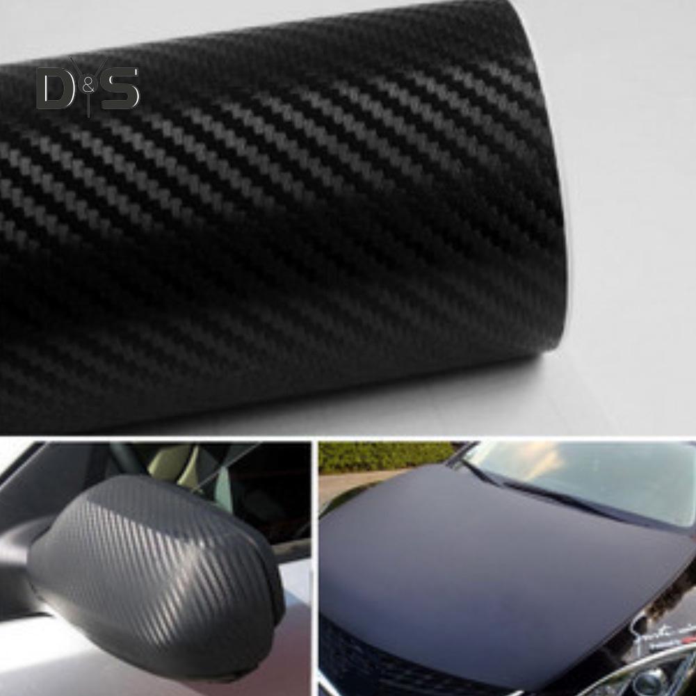 DYS Auto Shop 3D Thickened Car Body Carbon Fiber Color Changing Decor Wrapping Film Sticker