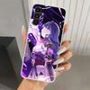 Чехол для телефона Raiden Shogun Genshin Impact для Samsung Galaxy A17 A16 A37 A26 A36 A57 A56 A15 A25 A35 A55 A14 A24 A34 A54 A13 A23 A