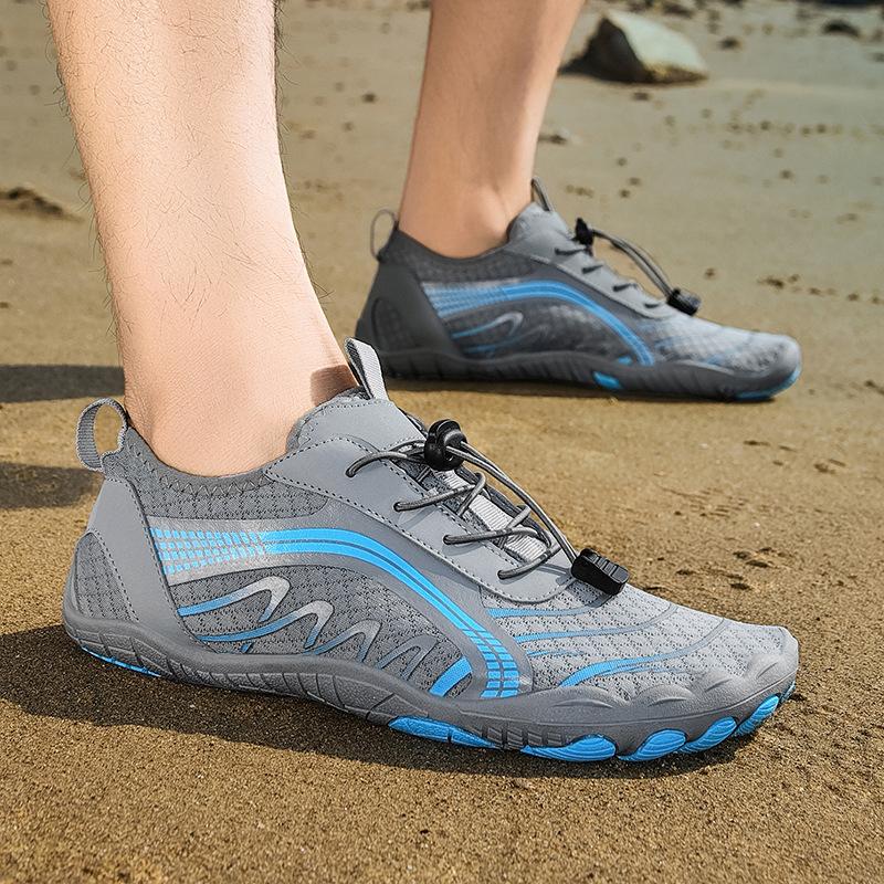 Outdoor Creek Shoes Wading Non-slip Beach Shoes Yoga Diving Shoes Swimming Cycling Fitness Men's and Women's Five-finger Shoes