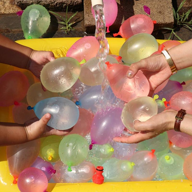 100 шт. Маленький воздушный шар водяная бомба красочный надувной яблочный шар водное поло игрушка детский день рождения поставки