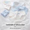 Трусы-слипы для девочек FitonTon из чистого хлопка, антибактериальные, 5 штук