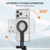 VRIG 360 Degree Rotation Magnetic Phone Mount Multi-function Selfie Stick Photography Tripod