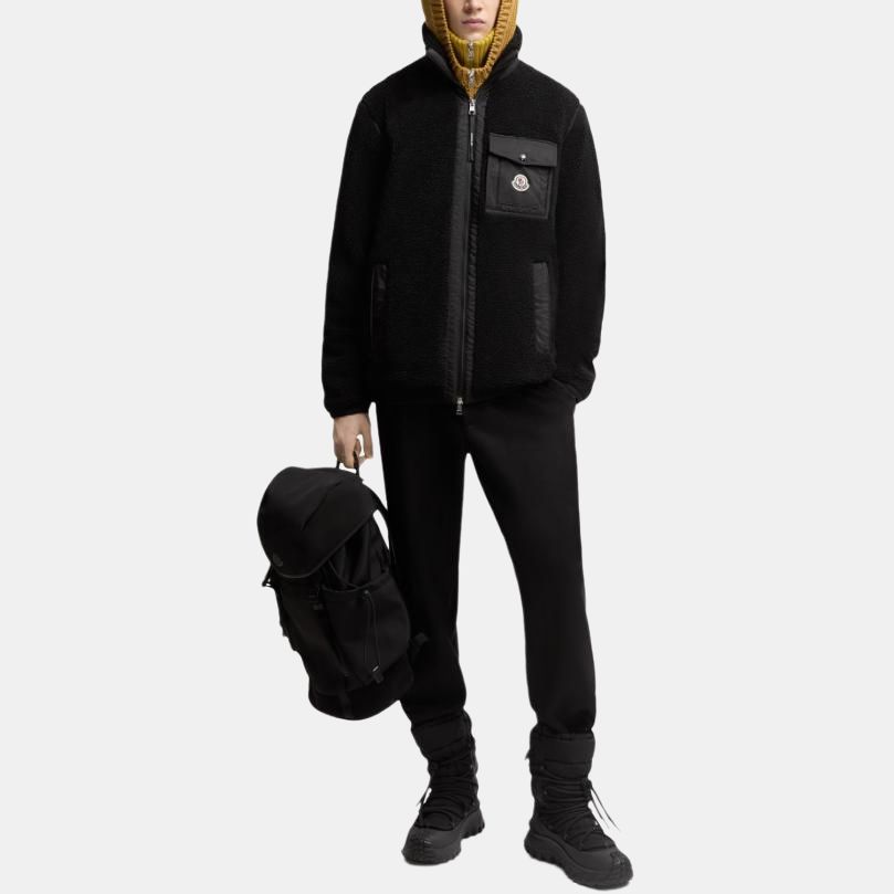 Moncler Teddy Zip Up Sweatshirt K20918G0004389B59999