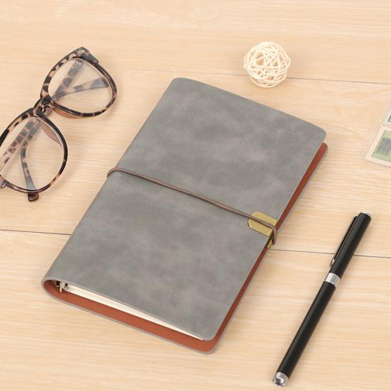 Карманный блокнот в стиле ретро, ​​гладкое письмо, утолщенная страница премиум-класса, без кровотечения, блокнот A5/A6, офисные принадлежности