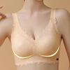 Нижнее белье женское с полной чашкой, облегающее, регулируемое, большого размера, бесшовное, пуш-ап, бюстгальтер