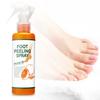 110 мл Спрей для пилинга стоп Восстановление грубых пяток Трещины Заживление Эффективная апельсиновая эссенция Педикюр Средство для удаления омертвевшей кожи стоп для пяток