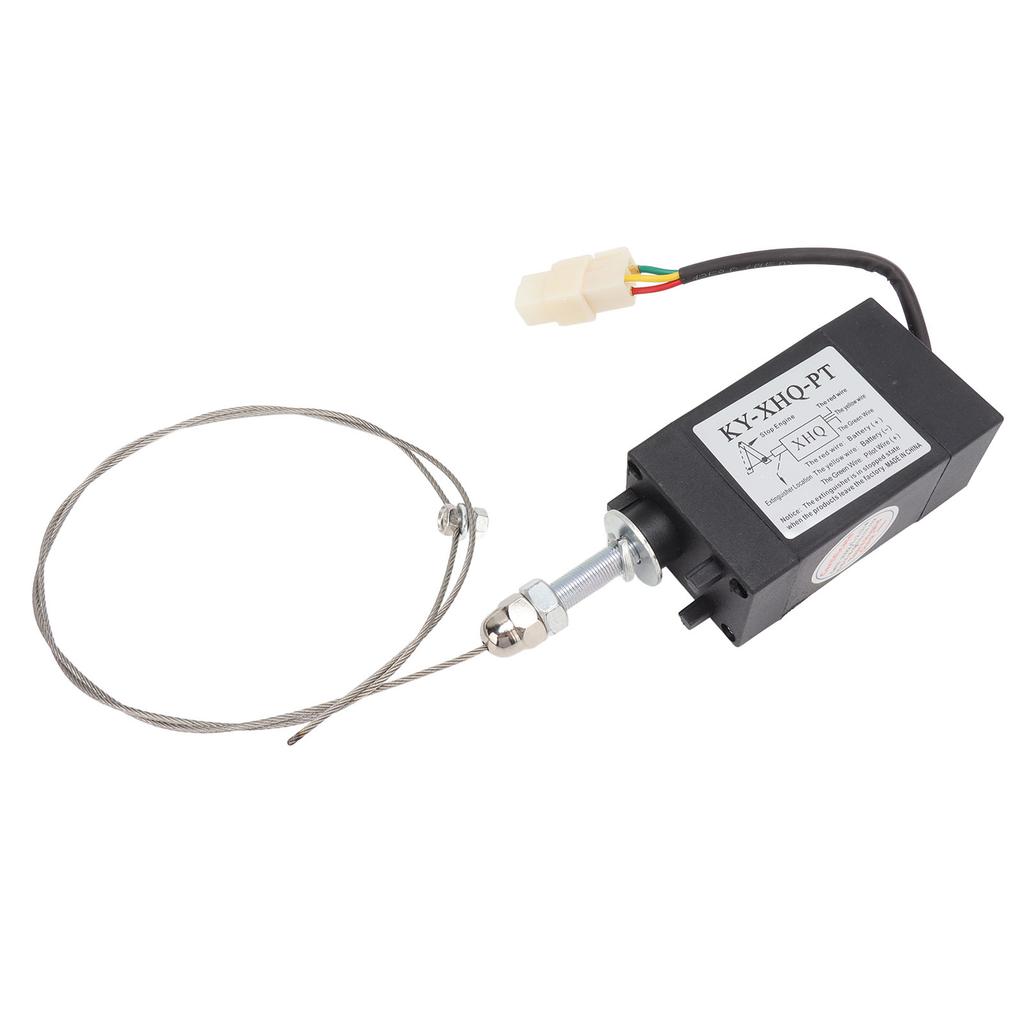 Устройство глушения двигателя 24 В АБС Нержавеющая сталь Соленоидный клапан глушения генератора для замены