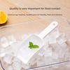 1PCS Mini Plastic Ice Scoop Flour Rice Milk Tea Shop Special Multi-purpose Food Shovel Refrigerator Ice Maker Shovel Ice Cube Scoop