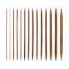 5 шт. 20 см бамбуковые спицы крючки для вязания крючком двухсторонние карбонизированные бамбуковые спицы свитер плетение рукоделие 13 размеров инструмент