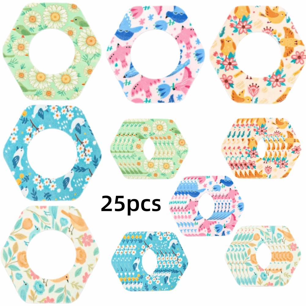 Cartoon Adhesive Patch Sensor Patches for FreeStyle Libre 2/3 Daily Protection