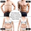 EMS Muscle Stimulator Massage ABS Abdominal Trainer Belt Slimming Massager Unisex Body Belly Weight Loss Body Shaping Fitness