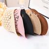 Hat Women'S Spring/Summer Peaked Cap Hollow Design Headband Women'S Bucket Hats Beret Hat
