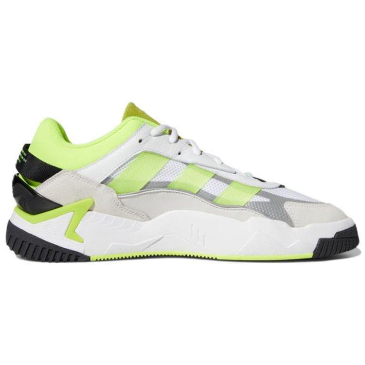 adidas Кроссовки унисекс Niteball 2 White Solar Yellow, обувь-белый Core-черный GX0774