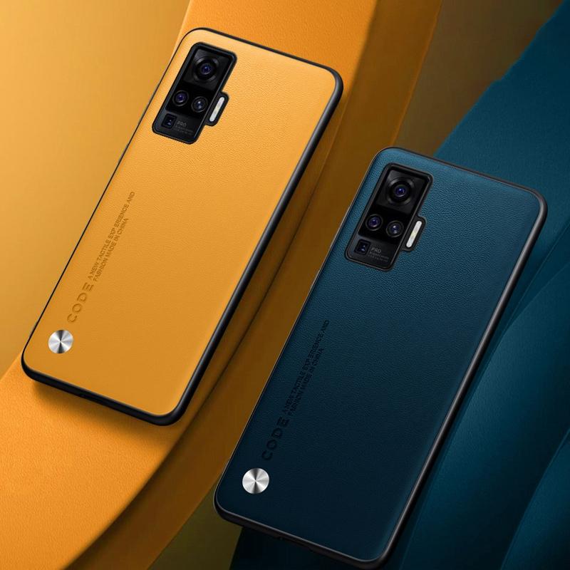 Роскошный чехол из искусственной кожи для Vivo X51 5G X50 Pro, задняя крышка, силиконовый защитный чехол для телефона Vivo X50 Pro Plus X50Pro Coque