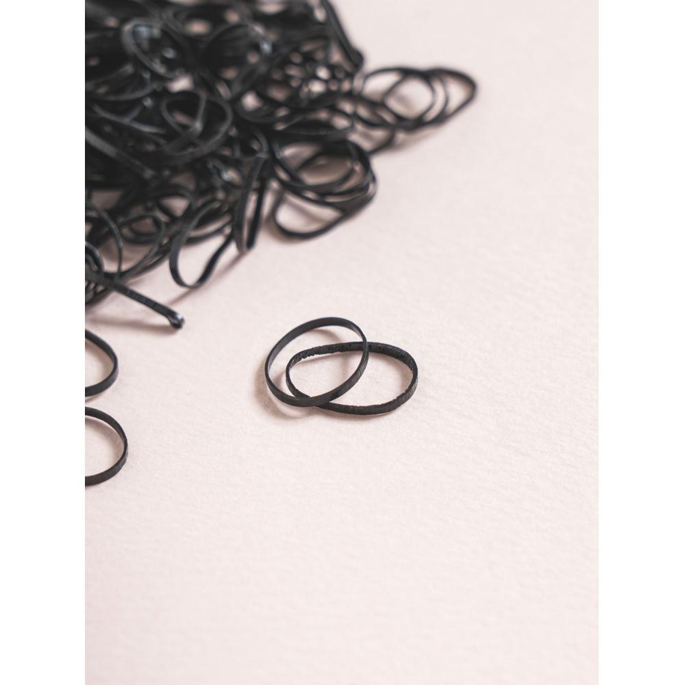 Daiso Mini Tpu Bands 200 шт., черные