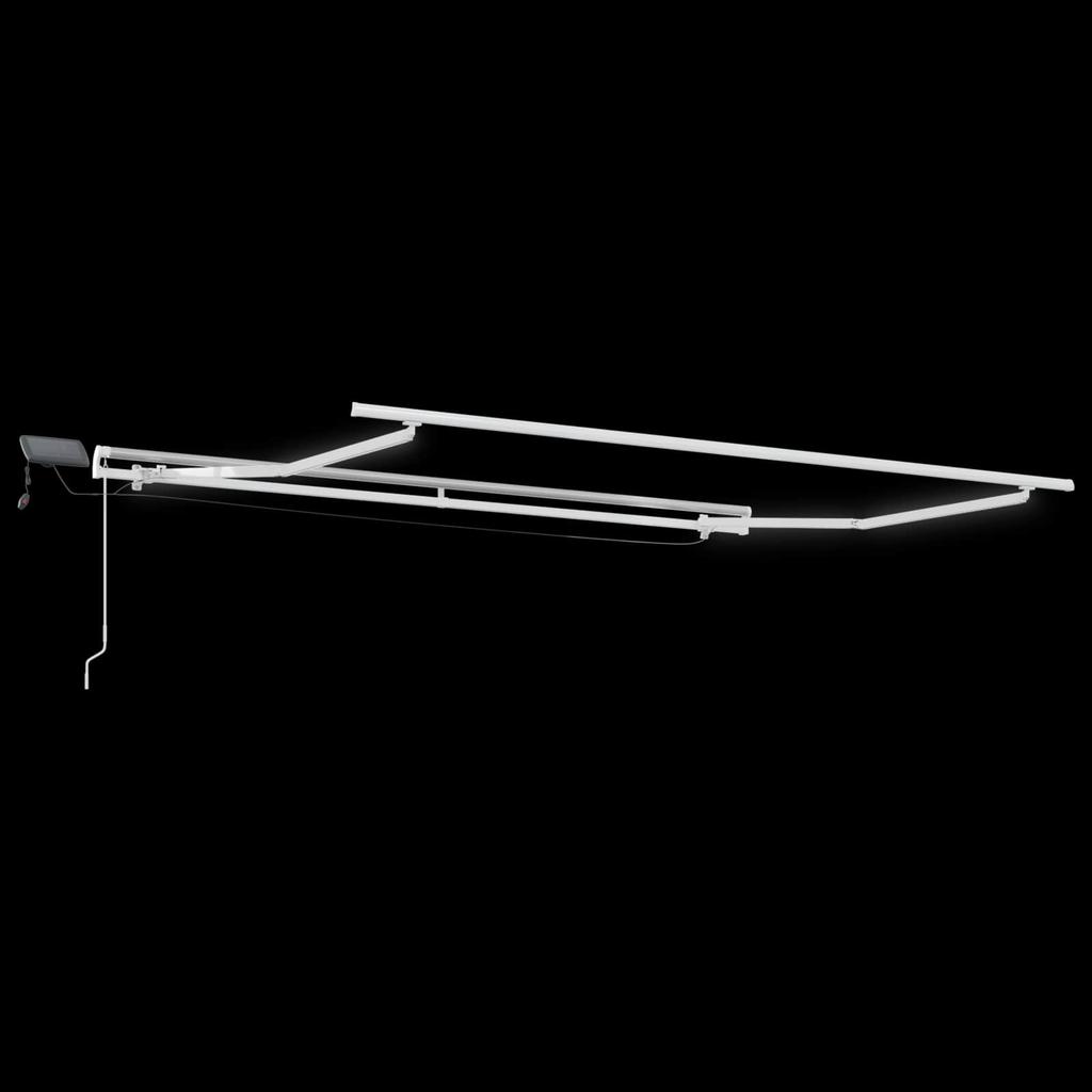 Retractable Awning Sand 300 x 250 cm Fabric and Aluminum