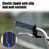 Motorcycle Accessories Skid-Proof 1 Pair Lockable Durable Handlebar Grips Shockproof Anti Slip Soft Ergonomics Durable