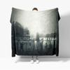 Escape from Tarkov Scav PMC Map Flannel  Blanket Decor Creative blankets Cozy Soft Lightweight for Couch Sofa
