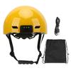 Умный велосипедный шлем 1080P Рекордер высокой четкости Спортивная камера Светодиодный фонарь Регулируемый безопасный велосипедный шлем Желтый