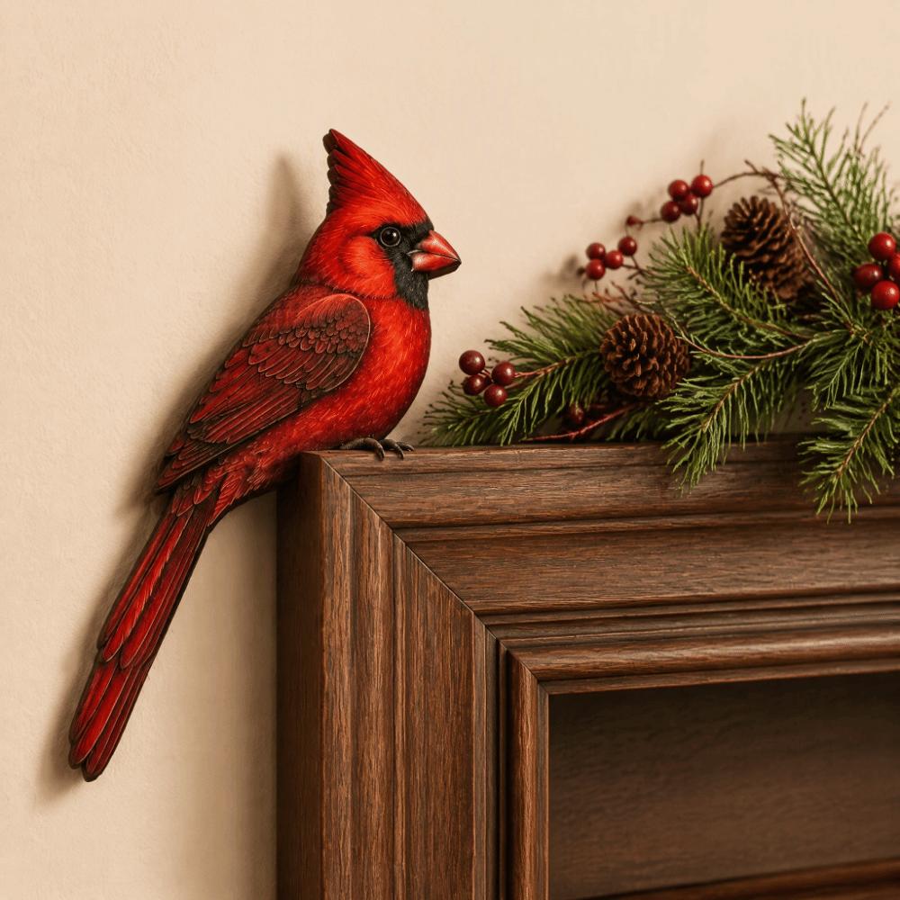 Wooden Door Corner Pendant Modern Animal Door Sign Gate Top Decoration Owl Door Frame Home