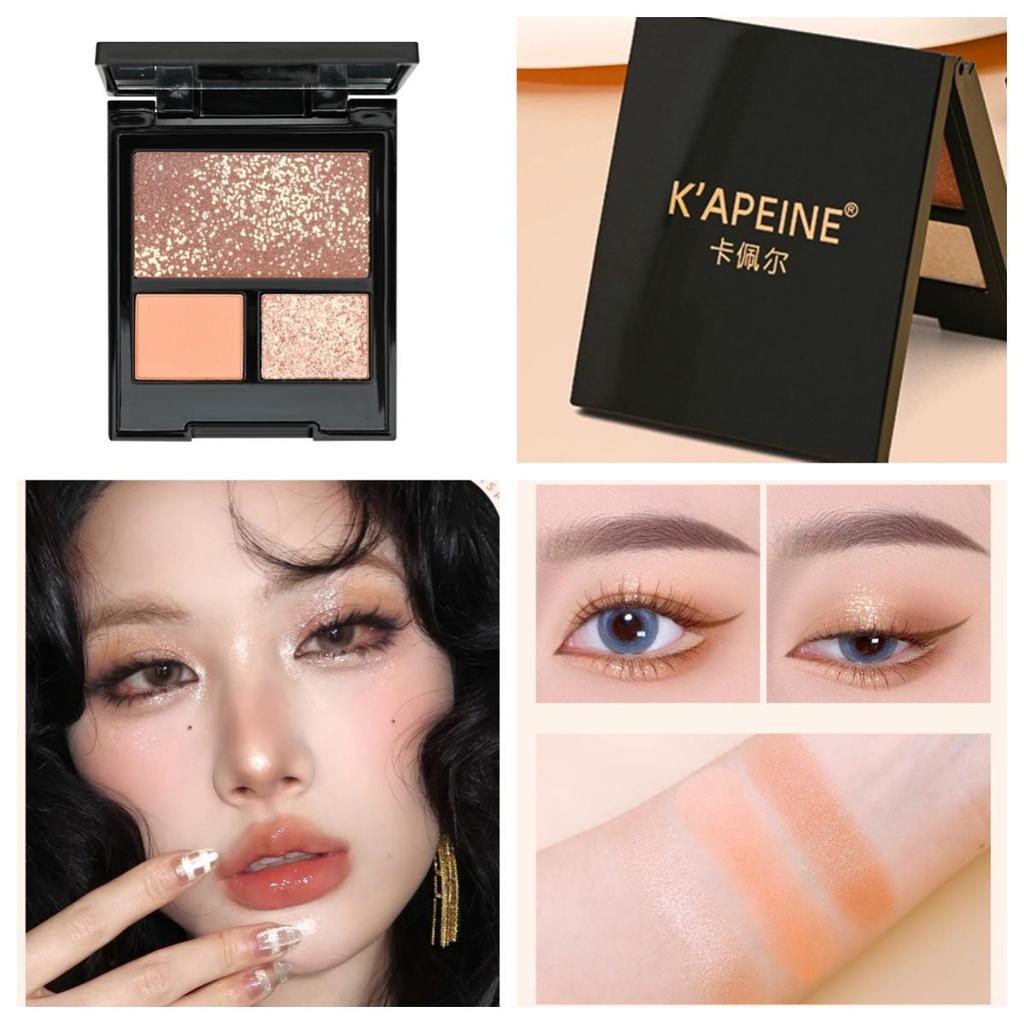 Палитра теней для век Punk Smokey Matte Glitter с 9 холодными тонами