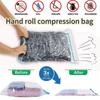 Дорожные компрессионные мешки, Сворачивающиеся дорожные мешки для экономии места для багажа, Необходимые вещи для круизного лайнера, Одежда, Складной компрессионный мешок