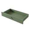 Sofa Bed Flieks 90x200 Daybed with Storage Space, Functional Bed with 2 Drawers, Green